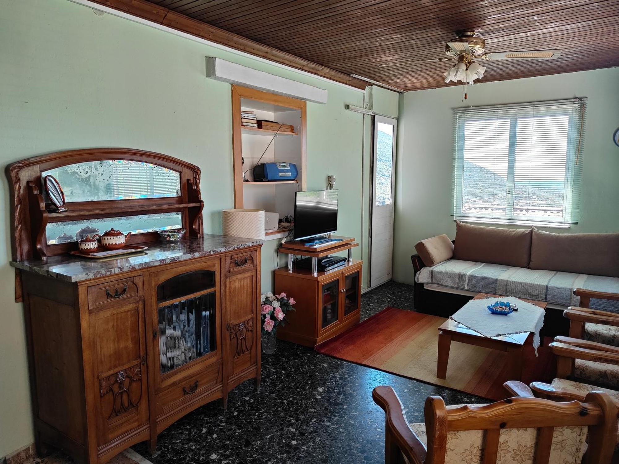 Vintage House With A Fantastic View Apartment Mavrommation Luaran gambar